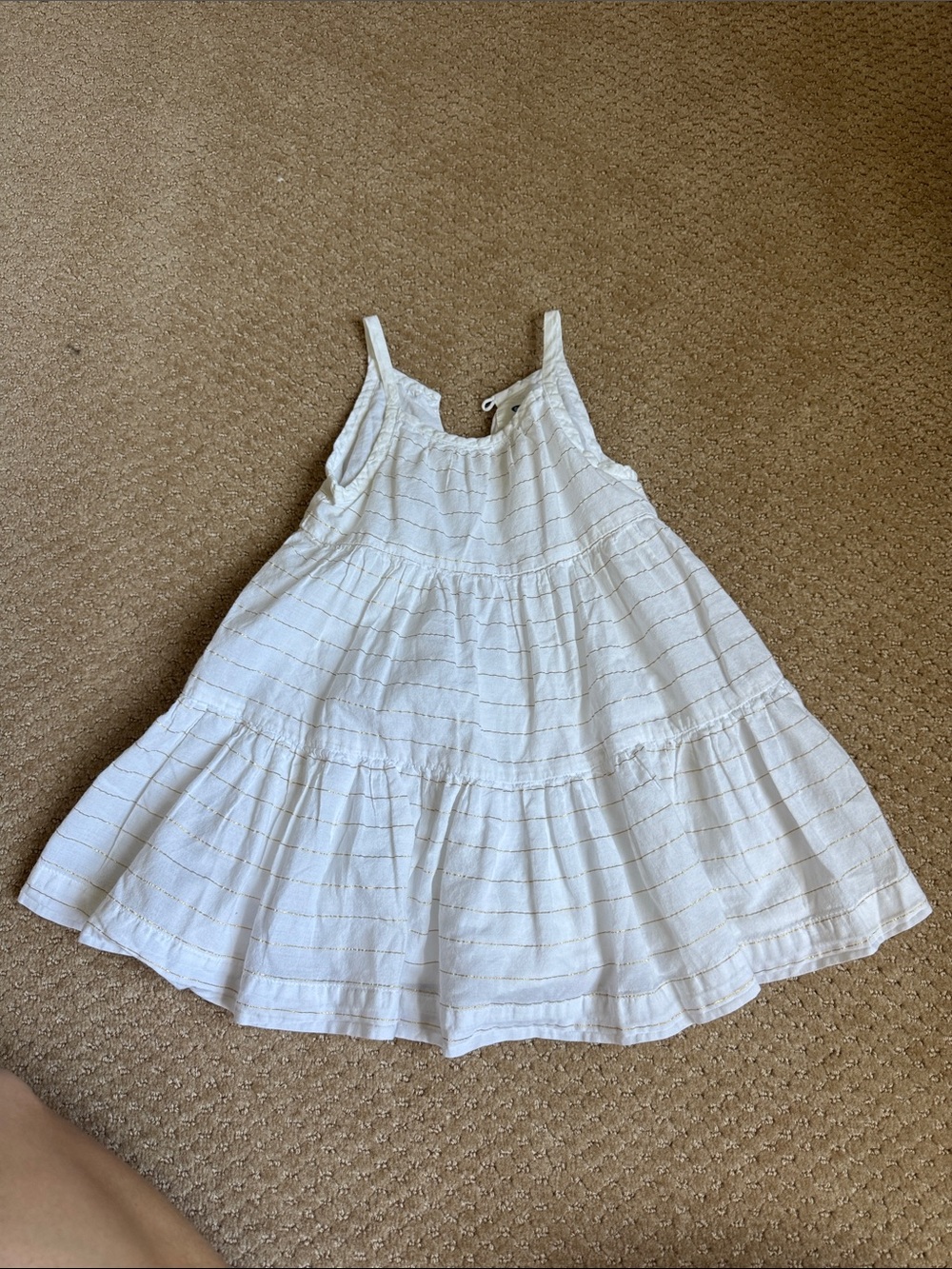 Old Navy White Cotton Sundress